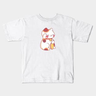 Maneki Neko Kids T-Shirt